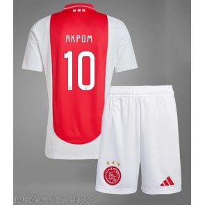 Ajax Chuba Akpom #10 Kotipaita Lapsille 2024-25 Lyhythihainen (+ shortsit)